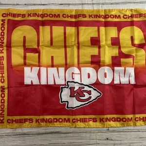 2022 Kansas City Chiefs Red Friday Flag Chiefs Kingdom #9